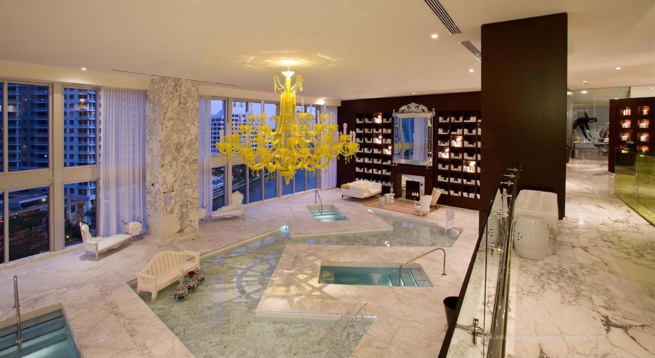 Icon Brickell-29Th Floor Ocean Views-Free Spa Miami Dış mekan fotoğraf