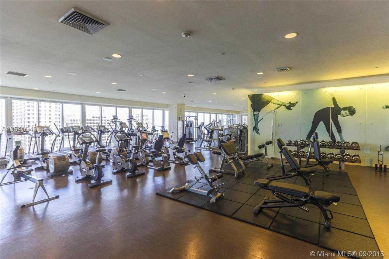 Icon Brickell-29Th Floor Ocean Views-Free Spa Miami Dış mekan fotoğraf