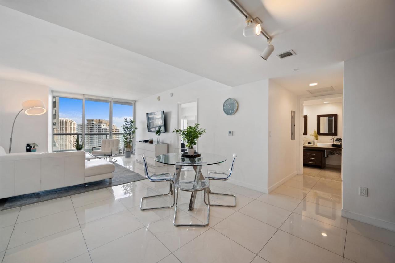 Icon Brickell-29Th Floor Ocean Views-Free Spa Miami Dış mekan fotoğraf