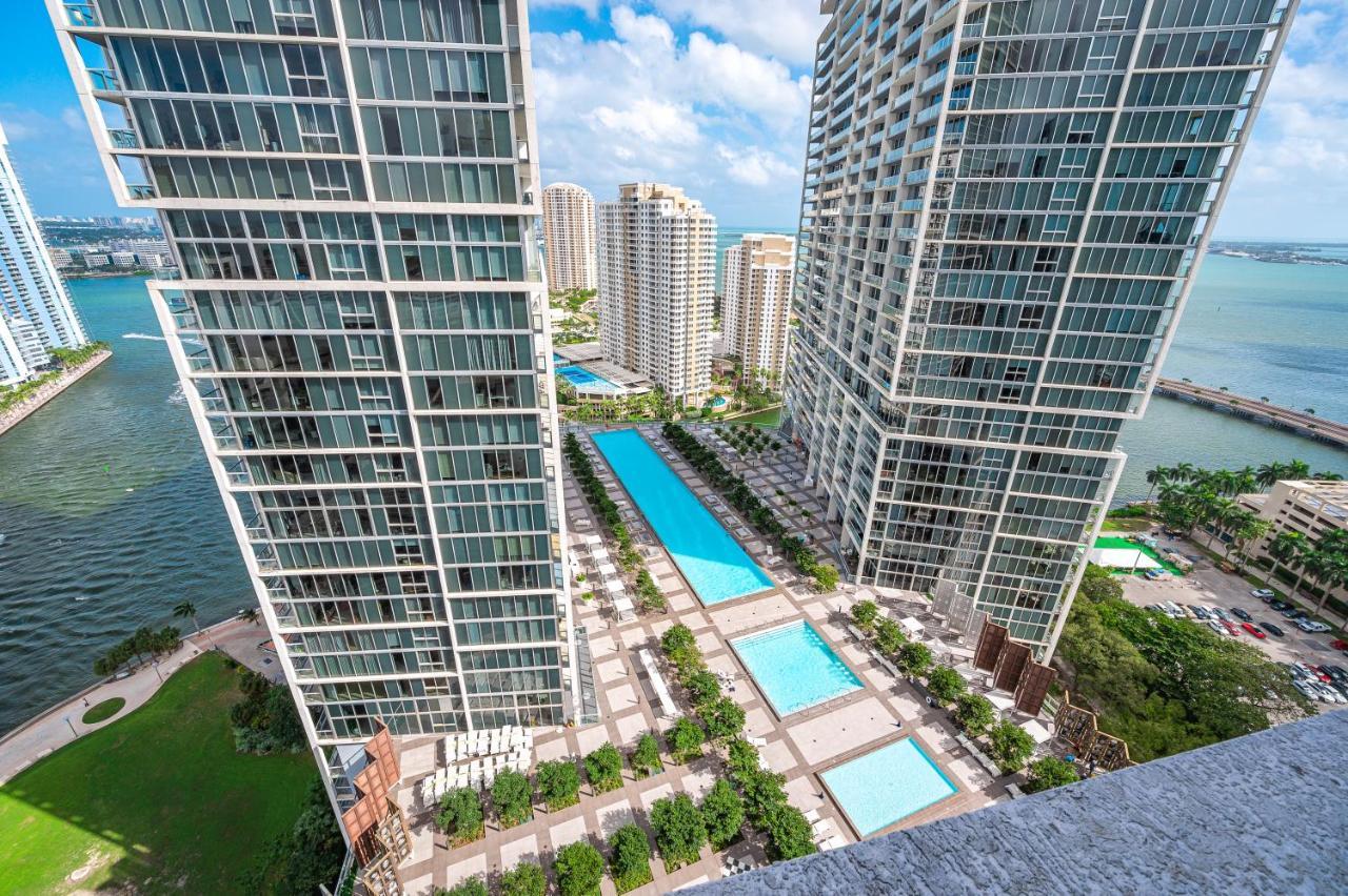 Icon Brickell-29Th Floor Ocean Views-Free Spa Miami Dış mekan fotoğraf