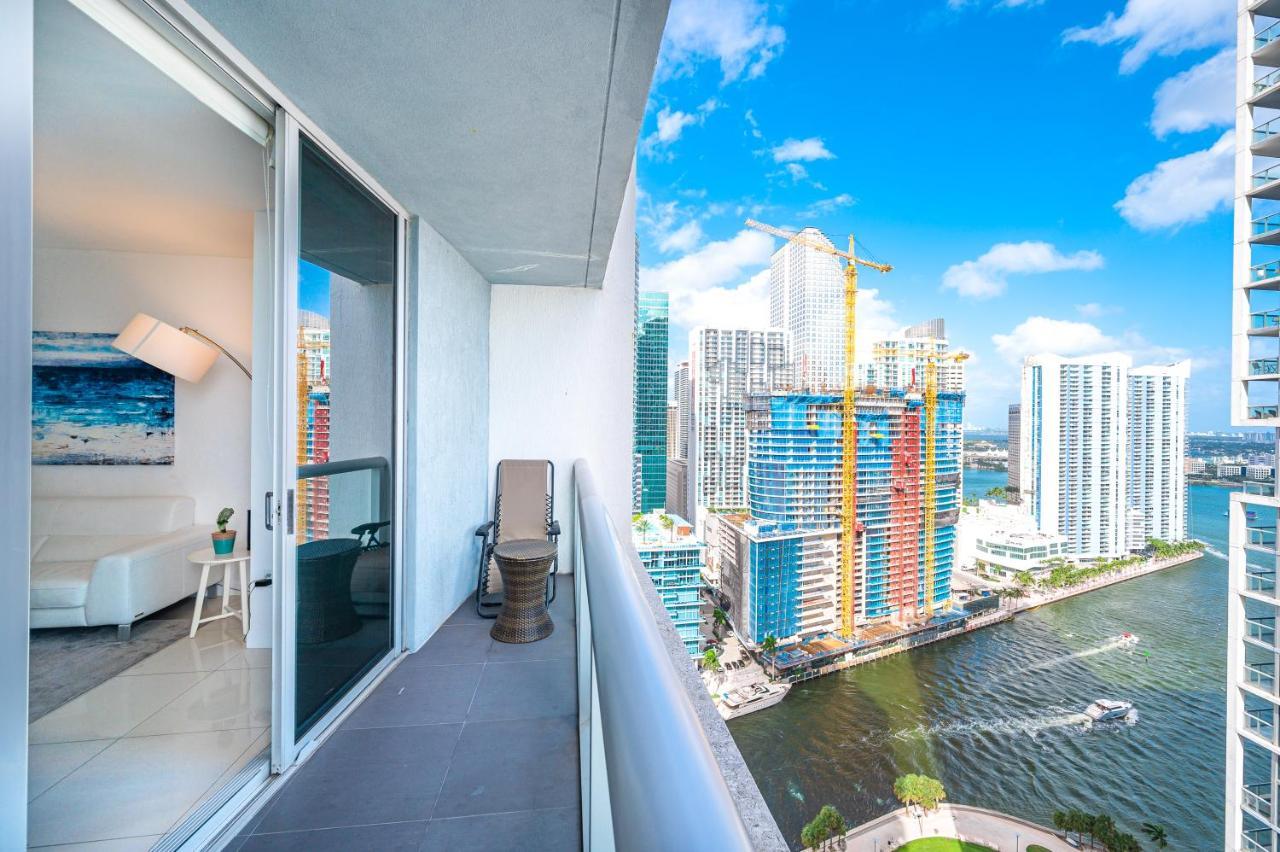 Icon Brickell-29Th Floor Ocean Views-Free Spa Miami Dış mekan fotoğraf
