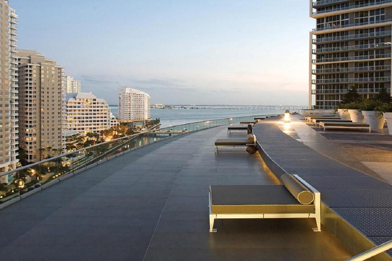 Icon Brickell-29Th Floor Ocean Views-Free Spa Miami Dış mekan fotoğraf